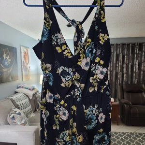 Torrid Floral Babydoll Halter Size 5